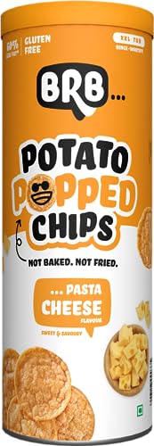 See full amazon price history chart for BRB Popped Potato Chips | Not Baked, Not Fried | 85 Grams | Pasta Cheese Flavour | 60% Less Fat | Low Calorie | Healthy Snack, XXL Tub - Bingeworthy! BRB Popped Potato Chips | Not Baked, Not Fried | 85 Grams | Pasta Cheese Flavour | 60% Less Fat | Low Calorie | Healthy Snack, XXL Tub - Bingeworthy! (B09QBXNJRQ) Amazon Price History, Amazon Price Tracker