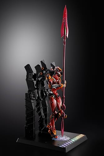 Image of TAMASHII NATIONS - Evangelion - Evangelion Production Model-02 30th with The Spear of Cassius Metal Build Action Figure