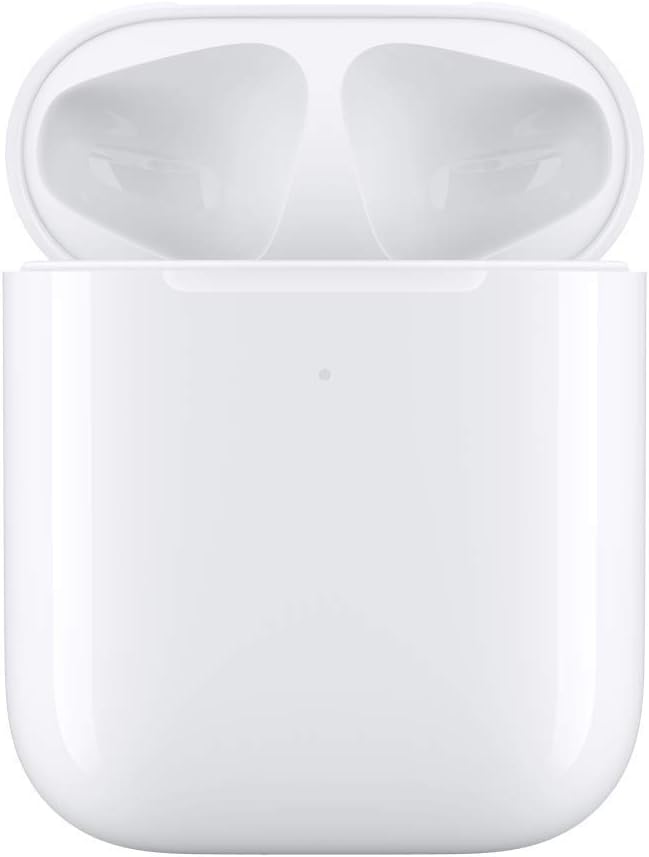 Apple Wireless Charging Case for Airpods (Latest Model) - White (Renewed)