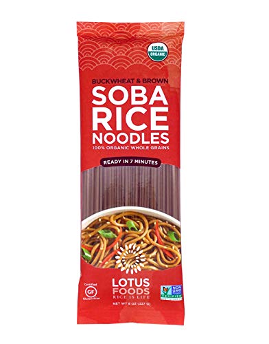 Lotus Foods Organic Buckwheat & Brown Soba Rice Noodles, 8 Ounce (Pack of 8) - Thumbnail 4