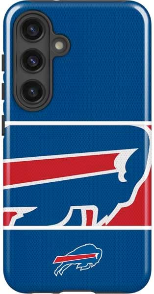 Skinit Impact Phone Case Compatible with Galaxy S25 Plus - Officially Licensed NFL Buffalo Bills Zone Block Design