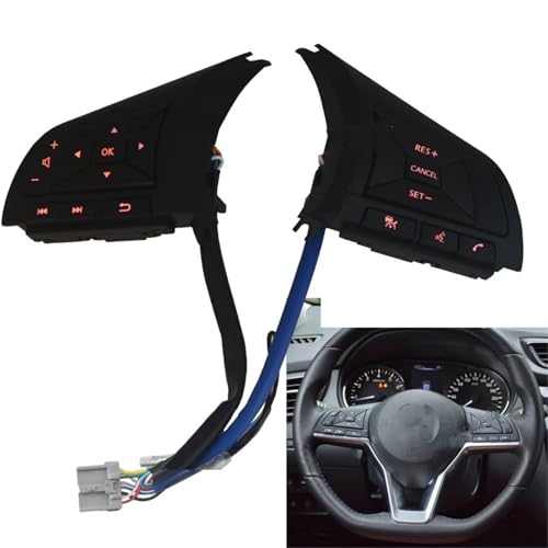 Boutons commande volant Nissan Note Epower pour trajets de nuit sûrs