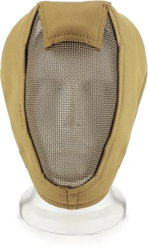 Tactical Mask with Steel Mesh Protective,Airsoft Paintball Full Face Mask for Fencing Cosplay Halloween