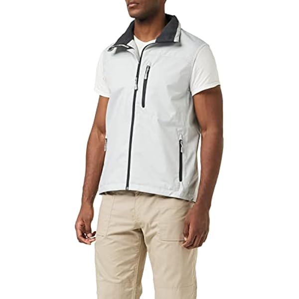 Helly Hansen Uomo Crew Vest, Grigio, 2XL