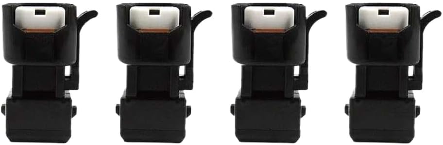 4pcs Fuel Injector Adapter Connector Fits USCAR EV1 EV6 EV14 LS1 LS2 LS3