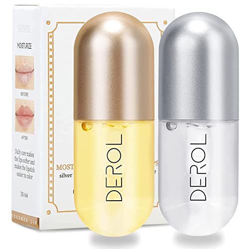 Lip Plumper Set,Mouistizer For Lips Natural Lip Plumper, Lip gloss, Lip Enhancer & Lip Care Serum, Day & Night Care for Fuller Softer Lips, Beautiful Fuller, Increased Elasticity Lipâ¦