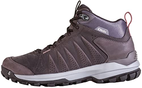 Oboz Sypes Mid Leather B-Dry Hiking Shoe - Women's Peppercorn 8