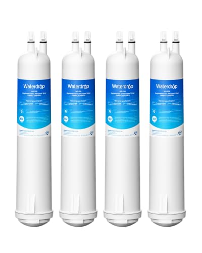 Image of Waterdrop EDR3RXD1 Replacement for Everydrop Filter 3, 4 Pack | Replacement for 4396841, 4396710, Kenmore 46-9083, 46-9030, Refrigerator Water Filter