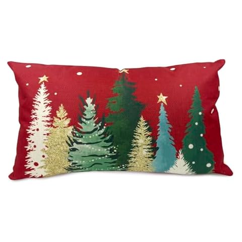 QIANHED Christmas Decorative Pillow Covers Cover