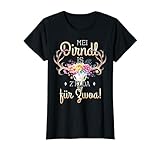 Mei Dirndl is z kloa für Zwoa Dirndl Schwangerschaft T-Shirt
