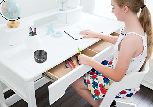 Image of ODISTAR Desktop Vacuum Cleaner, Mini Table dust Sweeper Energy Saving,High Endurance up to 400 mins,360º Rotatable Design for Keyboard /Home /School /Office (Black)