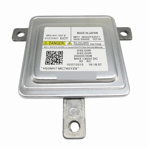 Ballast de phare au xénon 8K0941597E boîtier de commande W003T22071 - 5