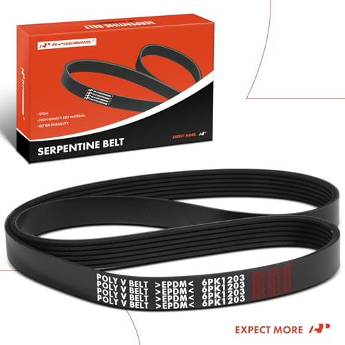 A-Premium Serpentine Belt 47.37 In Alternator & Air Conditioning For Mitsubishi Outlander 2009-2020, V6 3.0L by A-Premium - Used condition - Image 9