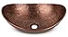 Monarch Abode 17086 Pure Copper Hand Hammered Harbor Vessel Sink,
