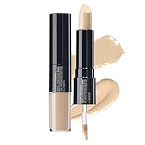 ザ セム(The Saem) 日本公式 カバーパーフェクション アイディールコンシーラーデュオ 1.5 ナチュラルベージュ 4.5g(liquid)+4.2g(stick) 0129 1個 (x 1)