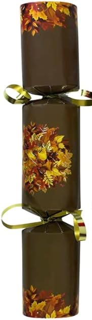 Iconikal Christmas No-Snap Party Favor, 9-Inch, Autumn Leaves