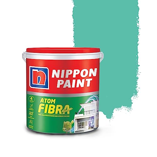 Image of Nippon Paint Atom Fibra 2 in 1 Interior & Exterior Emulsion (Green Campus, 20 L)