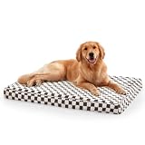 JOEJOY Cama para perros grandes, café café