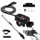 Powersports Batterieladegeräte | Motorrad-USB-Ladegerät SAE auf USB-Adapter, USB Typ C PD...