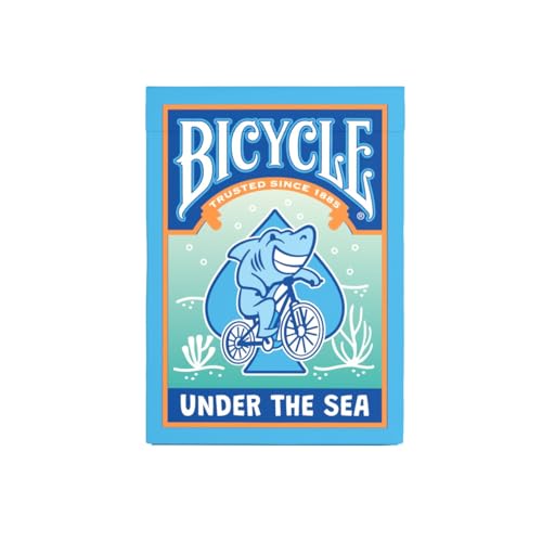 Bicycle Under the Sea Playing Cards – Cute Ocean Creatures and Ocean Snorkel Deck, Adorable Sea Life Theme for Kids & Adults, Fun Collectible Card Set for Family Game Night - Image 4