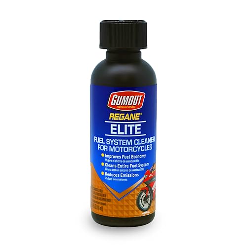 【公式】 GUMOUT 「ガムアウト エリート」 (モーターサイクル用 燃料添加剤) 燃料システムクリーナー 118ml (510159 Gumout Regane Complete Fuel System Cleaner for Motorcycles)