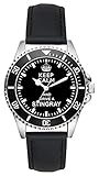 Marchi quarzo calibro PC21s KIESENBERG Regalo per Stingray Corvette d\'epoca Fan Autista Orologio L-1486
