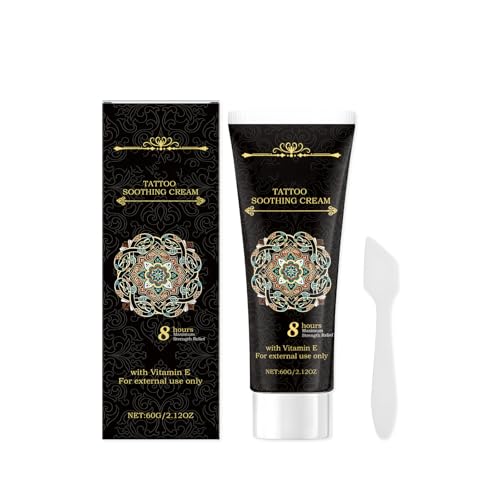 Tattoo Balm Crème De Soin Pour Tatouage, Naturelle Creme Tattoo Lotion Pour Avant, Pendant & Après Tatouage, Baume Tatouage Pour La Hydratante Et Le Raviveur De Couleurs