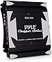 2 Channel Car Stereo Amplifier - 1400W Dual Channel Bridgeable High Power MOSFET Audio Sound Auto Small Speaker Amp w/ Crossover, Bass Boost Control, Gold Plated RCA Input Output - Pyle PLA2200, Black