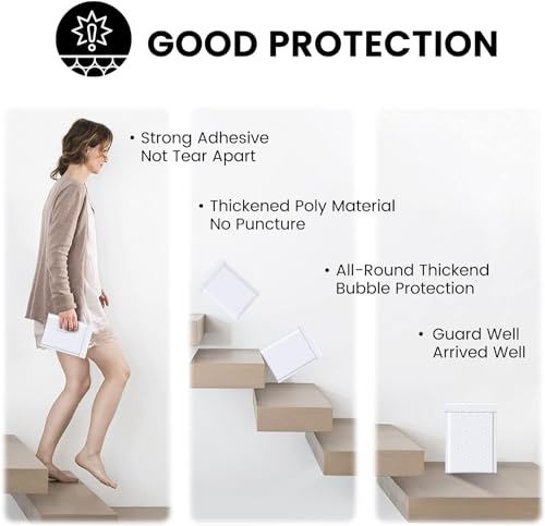 image for Fuxury White Bubble Mailers 4x8