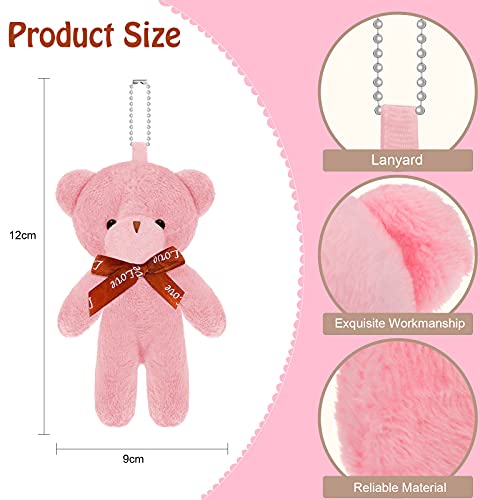 36 Pieces Mini Bear Toy 4.7 Inch Mini Plush Bear Soft Tiny Bear Doll Stuffed Tiny Bear For Teens Girls Boys Adults Diy Keychain Birthday Wedding Christmas Party Favors #TOP1