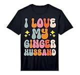 Mens I Love My Ginger Husband Redhead Partner Ginger Man Love Performance T-Shirt