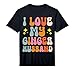Mens I Love My Ginger Husband Redhead Partner Ginger Man Love Performance T-Shirt