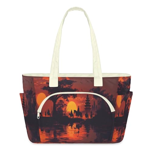 Sac fourre-tout matelassé pour femme : grand sac zippé de voyage et travail
