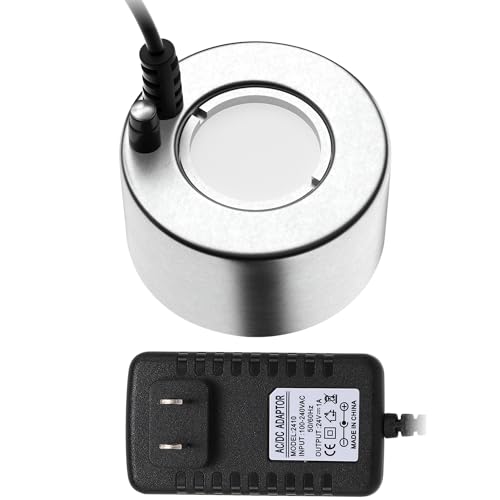 alizzy Ultrasonic Mist Maker, Indoor Fountain Water Feature Pond Portable Reptile Fogger Air humidifier, Halloween Cauldron Mini Fog Machine