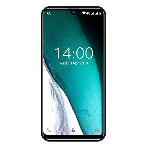 Los 5 mejores smartphones por menos de 100 euros en 2023 9 OUKITEL C16 Pro Dual 4G Smartphone Libre, Android 9.0 Quad-Core Teléfono móvil,3GB RAM+ 32GB ROM,5.71" HD+ 19:9 IPS Waterdrop Pantalla,Cámara 8MP+5MP,Batería 2600mAh,Face ID+Fingerprint+GPS (Negro)