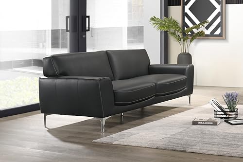 New Classic Furniture Carrara Sofa, Black