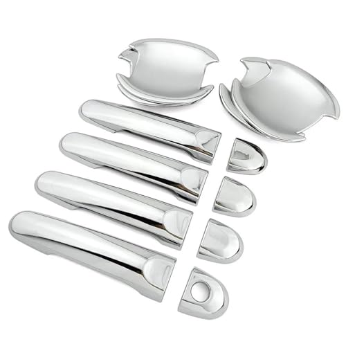 Garniture poignée de porte chromée Nissan Latio 2011-2018 Style 2 décor