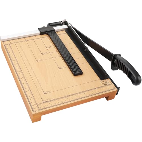 MROCO Heavy Duty Guillotine Paper Cutter & Paper Trimmer, 12