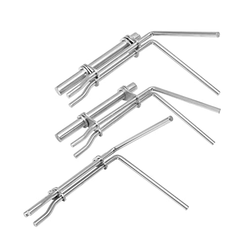 Image of 3pcs Hydraulic Cylinder Piston Tool Kit Set Universal Internal Piston Seal Tool，Hydraulic Cylinder Piston Repair Seal Kit, U-Cup Rod Seal Installation Tool Kits Upgraded Seal Twistor Install Tool Set