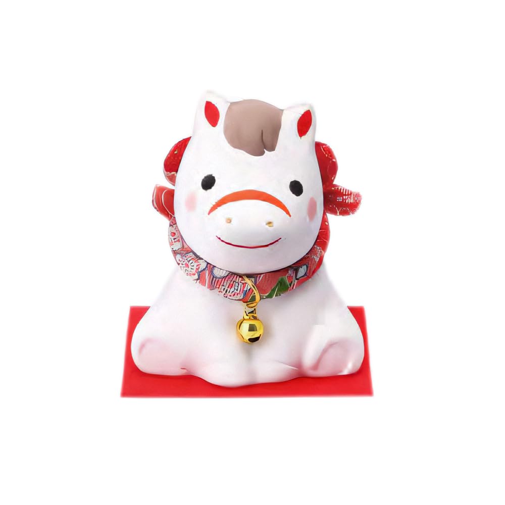 Amazon.co.jp: 【Amazon.co.jp限定】薬師窯 2026年 干支の置物 馬 うま