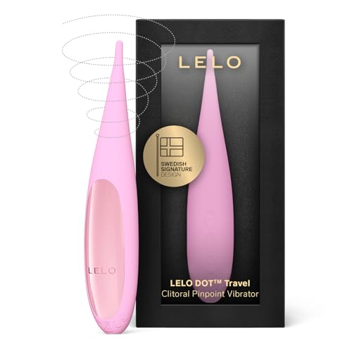LELO DOT Cruise Vibratore Clitorideo ad Alta Frequenza con Movimento Ellittico a 8, Vibratore per Donna a Punta con Tecnologia Cruise Control, Sex Toys per Donne (Pink)