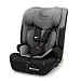 Kinderkraft SAFETY FIX 3 PRO 76-150 cm Kindersitz 9-36 kg, Kinderautositze mit isofix, Einstellung der Kopfstütze und Rückenlehne, extra TOP TETHER, 5 punkt gurte, Grau