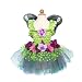 Great Pretenders Fairy Blooms Deluxe Dress with Wings, Green, Medium