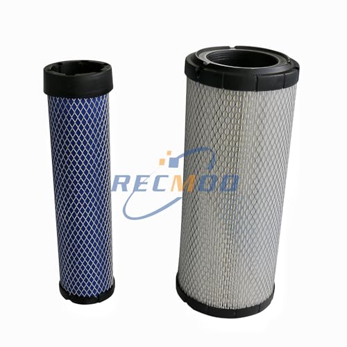 Recmod 6666375 7383345 6666376 Outer Inner Air Filter Kit for Bobcat Loader Excavator fit A220 A300 337 341 435 E42 E45 E50 E55 E85 863 873 883 S250 S450 S510 S530 S550 S570 S590 864 T200 T550 T590 by Recmod - Used condition - Image 2