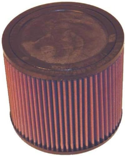 Image of K&N High-Flow Original Lifetime Universal Clamp-On Air Filter: High Performance, Premium, Washable: Flange Diameter: 4 In, Filter Height: 6 In, Flange Length: 1 In, Shape: Round, RD-1450