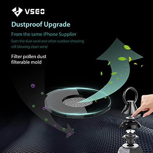 VSGO Camera Air Blower V-B03E Outdoor Portable Sensor Cleaning Kit Lens Air Blower Lens Blower for Camera Lens Sensor CCD CMOS Cleaning - Image 3