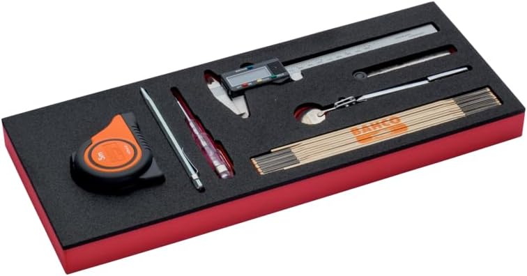 Bahco FF1E5001 BHFF1E5001 Measuring Tools 1/3 Module 7 Parts, Multicoloured