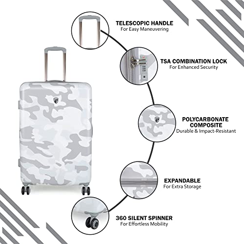 Heys White Camo Rang White Color Case Size, White, 30", Luggage #TOP7
