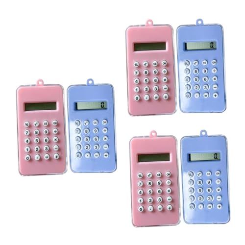Calculadora mini para estudiantes y oficina Gadpiparty herramientas de cálculo portátiles 6 piezas