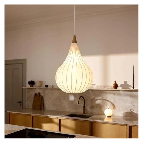 Lampes suspendues en tissu pour une ambiance cocooning dans la chambre